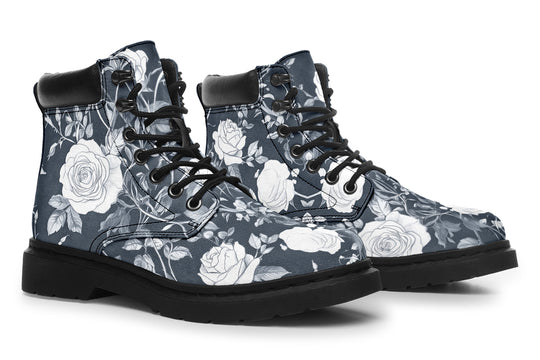 Steel Rose Romance Classic Boots