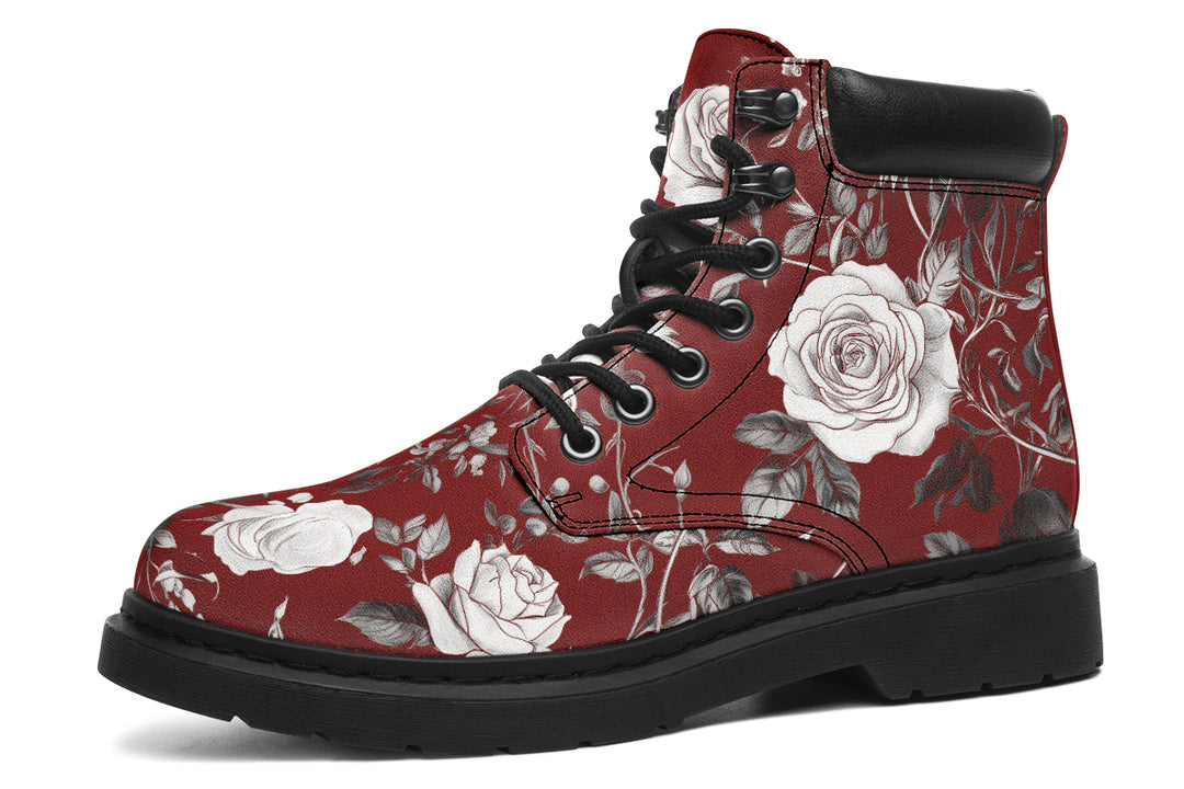Red Rose Romance Classic Boots