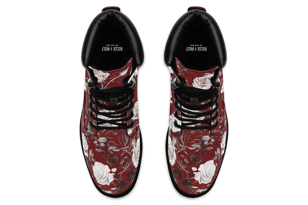 Red Rose Romance Classic Boots