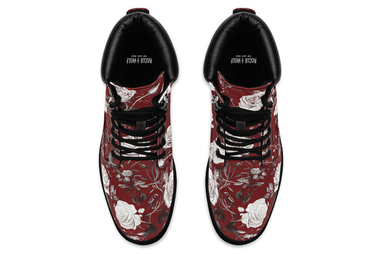 Red Rose Romance Classic Boots