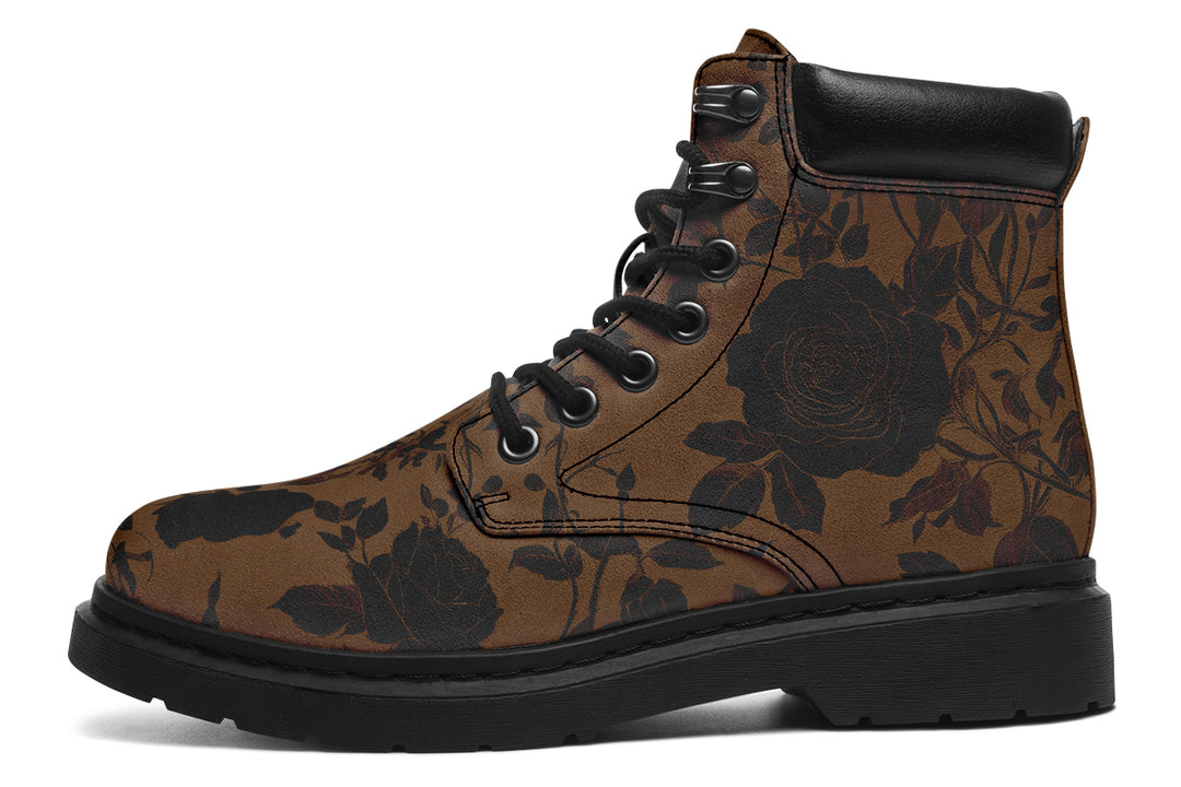 Sepia Rose Romance Classic Boots