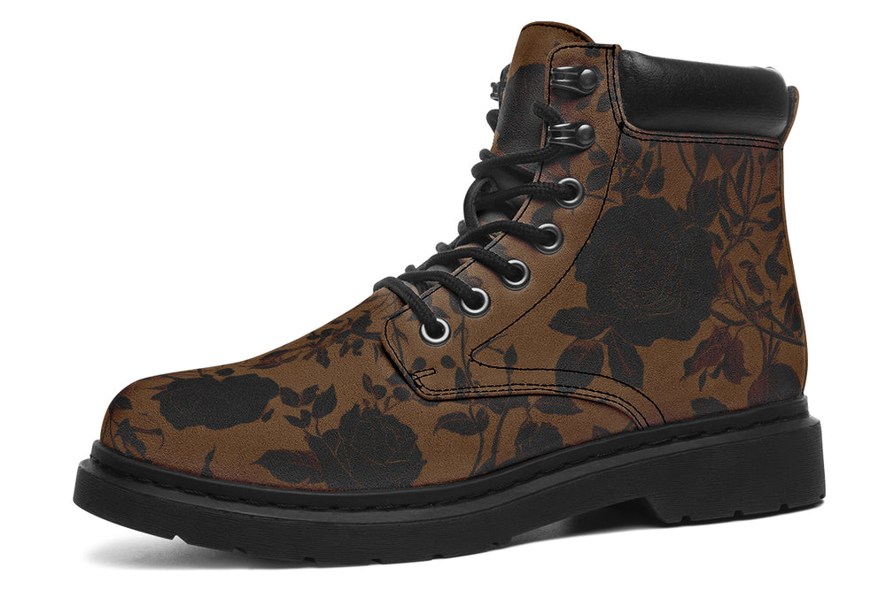 Sepia Rose Romance Classic Boots