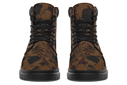 Sepia Rose Romance Classic Boots