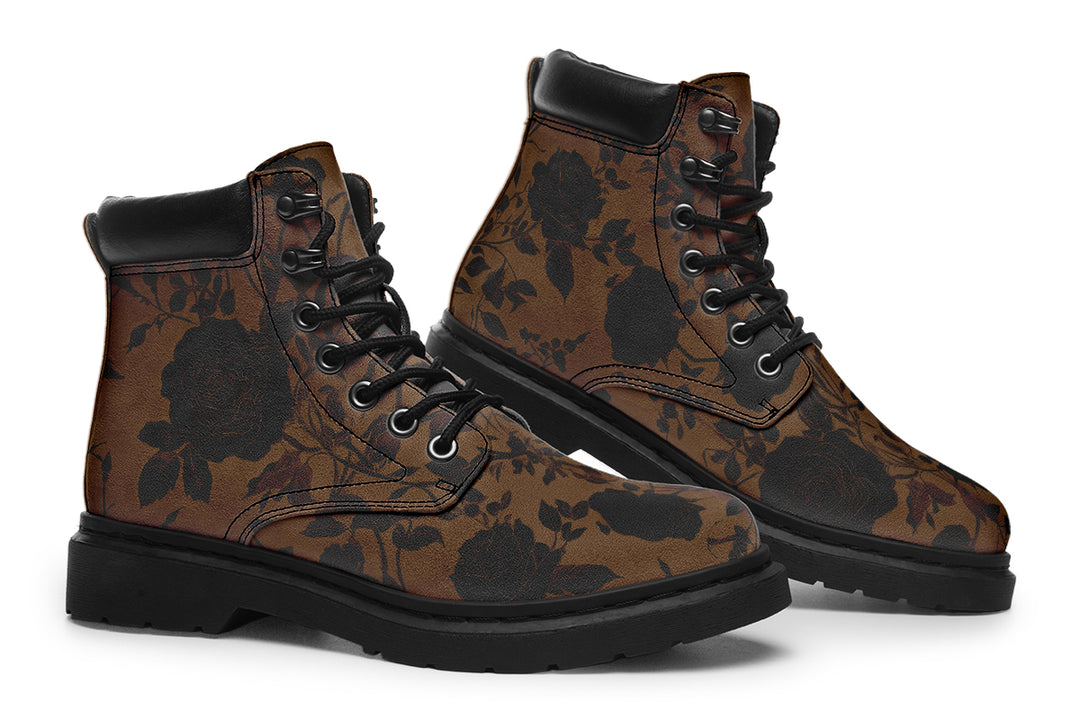 Sepia Rose Romance Classic Boots