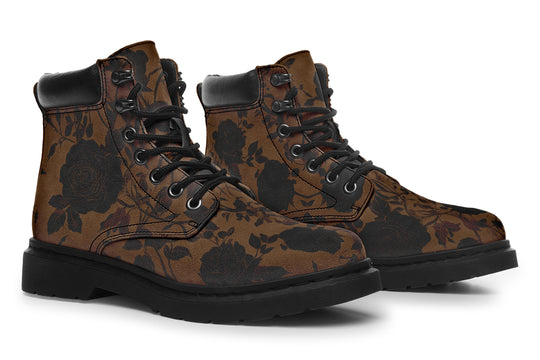 Sepia Rose Romance Classic Boots