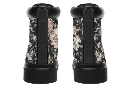 Vintage Peonies Classic Boots