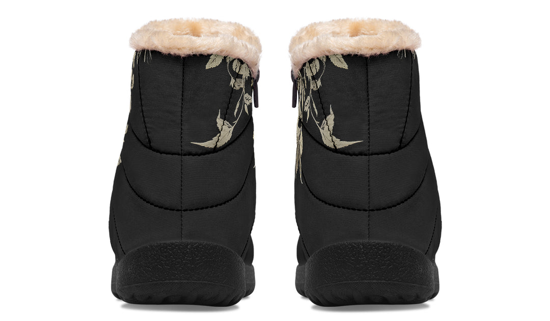 Black Night Ivy Comfy Winter Boots