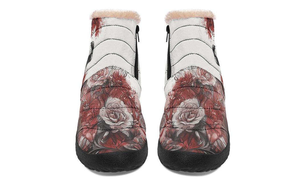 Crimson Wolf Comfy Winter Boots