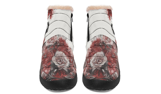 Crimson Wolf Comfy Winter Boots