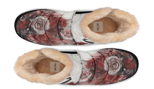 Crimson Wolf Comfy Winter Boots