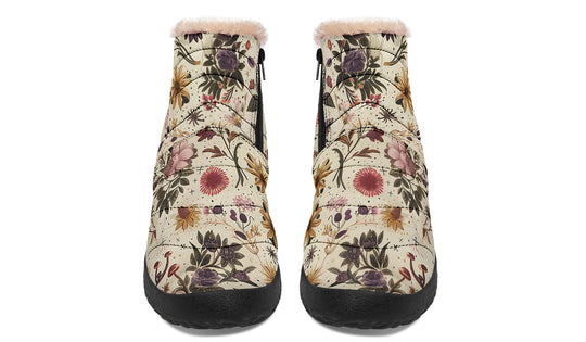 Enchanted Blossoms Comfy Winter Boots