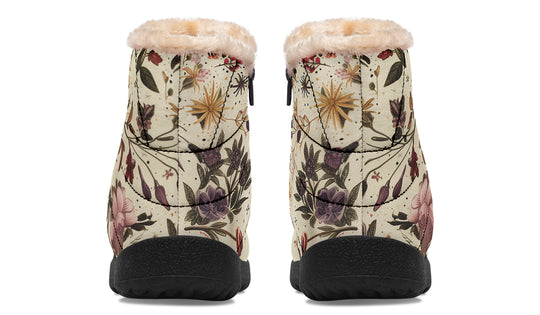 Enchanted Blossoms Comfy Winter Boots