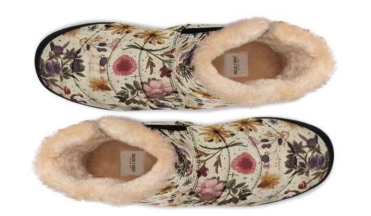 Enchanted Blossoms Comfy Winter Boots