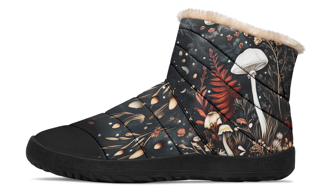 Faery Fungi Comfy Winter Boots