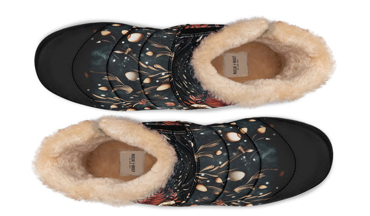 Faery Fungi Comfy Winter Boots