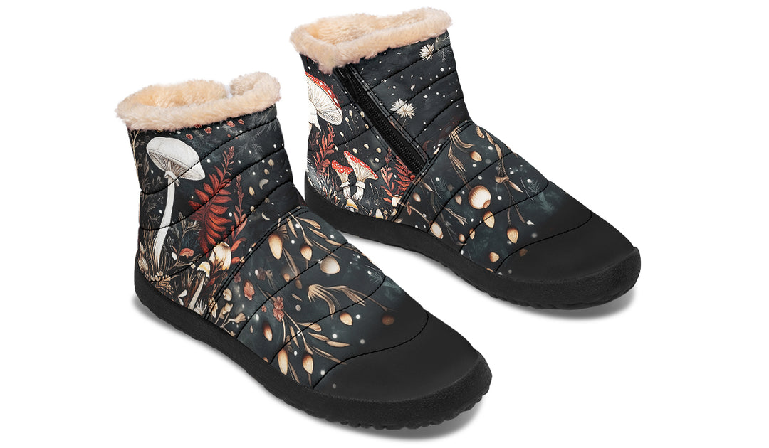 Faery Fungi Comfy Winter Boots
