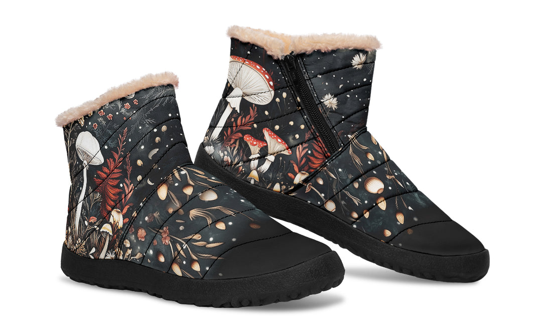 Faery Fungi Comfy Winter Boots