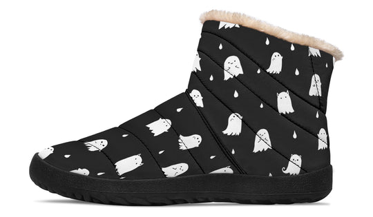 Ghost Party Comfy Winter Boots