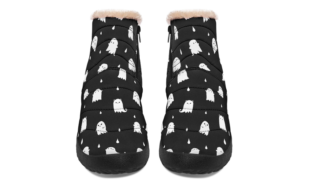 Ghost Party Comfy Winter Boots