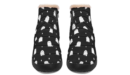 Ghost Party Comfy Winter Boots