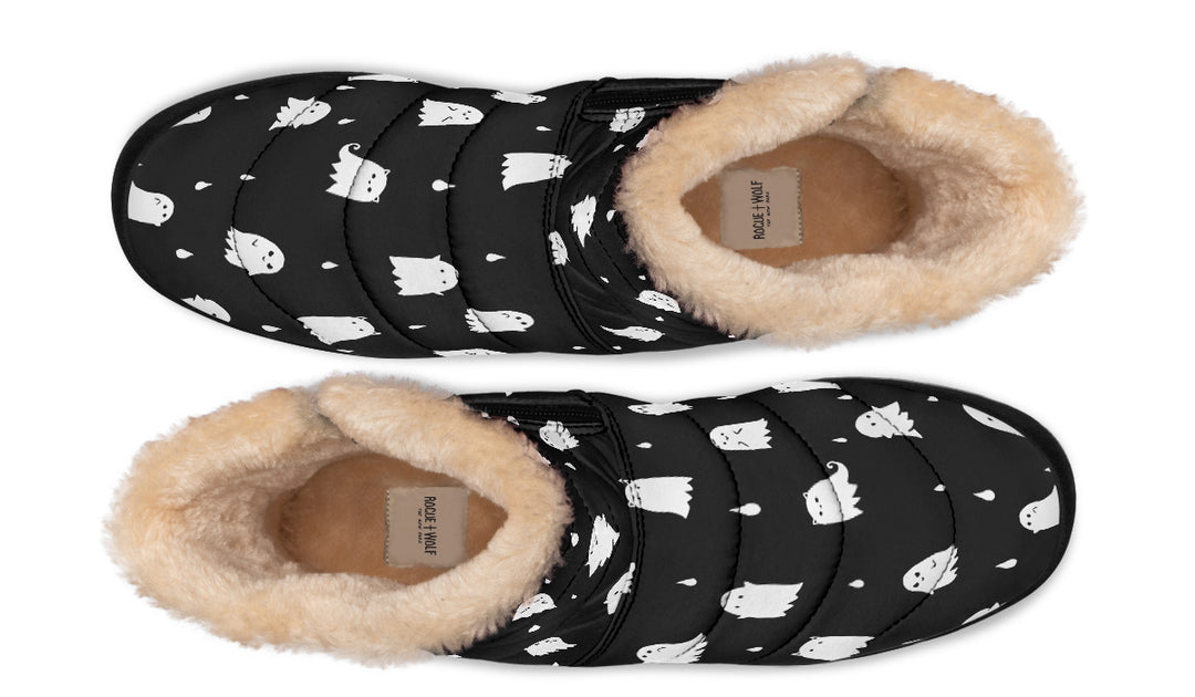 Ghost Party Comfy Winter Boots