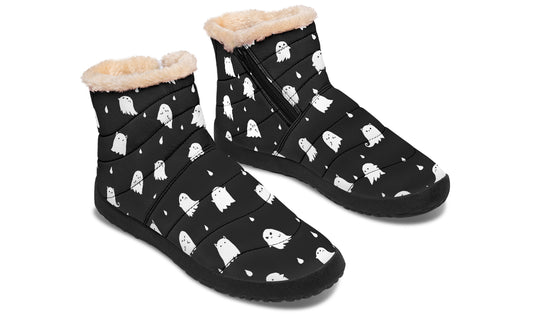 Ghost Party Comfy Winter Boots