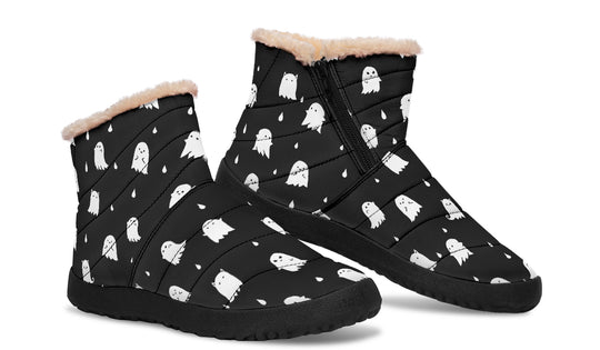 Ghost Party Comfy Winter Boots