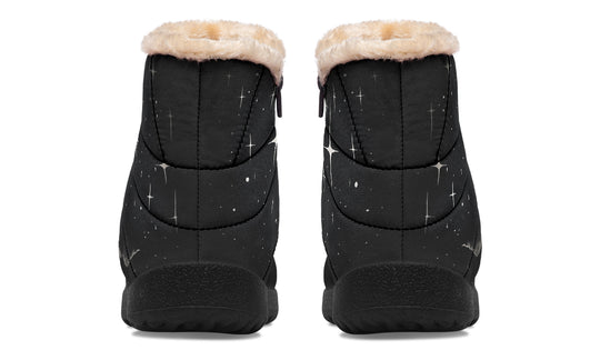 Moonlit Bat Comfy Winter Boots