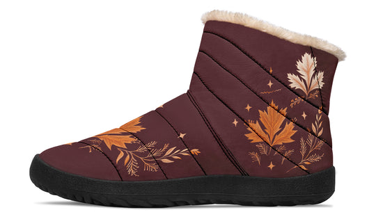 Oxblood Autumnalis Comfy Winter Boots