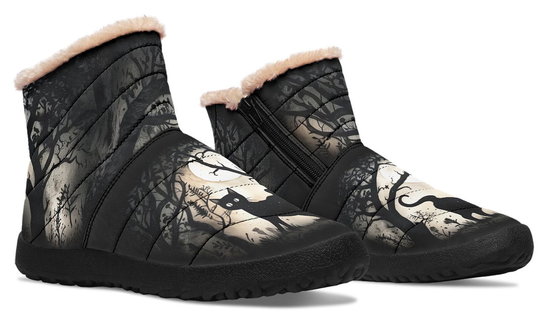 Shadows And Whiskers Comfy Winter Boots