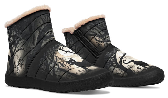 Shadows And Whiskers Comfy Winter Boots
