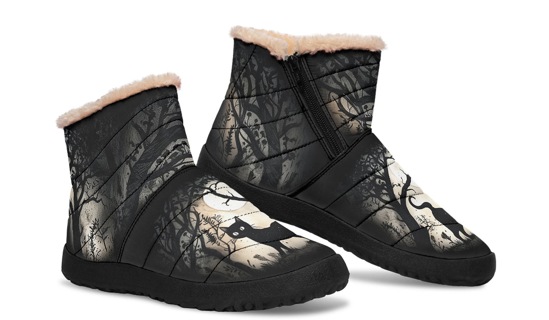 Shadows And Whiskers Comfy Winter Boots