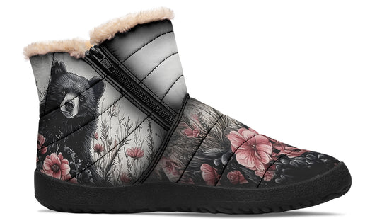 Wildflower Bear Comfy Winter Boots