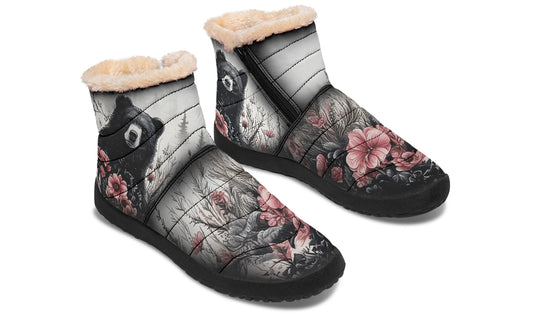 Wildflower Bear Comfy Winter Boots