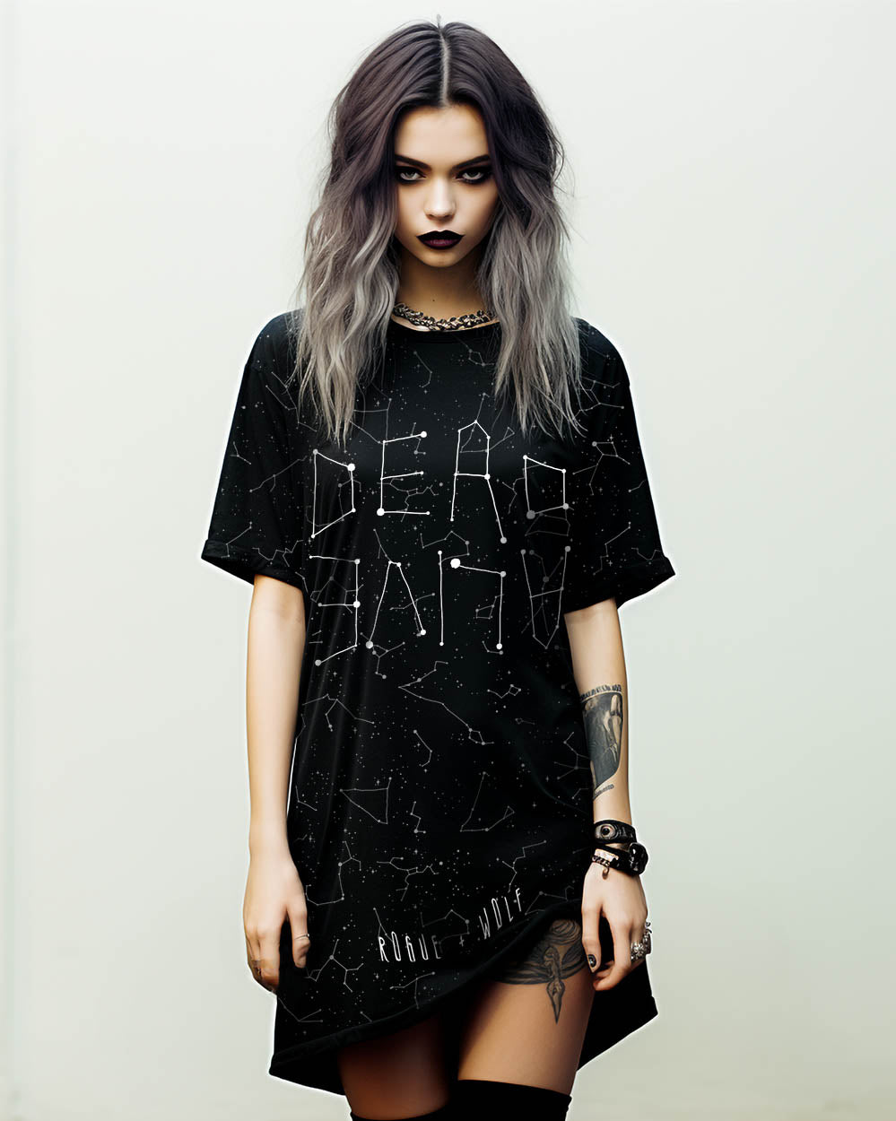 Dead or Alive Tee Dress
