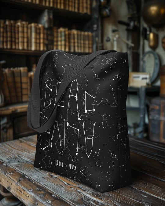 Dead or Alive Tote Bag - Witchy Vegan Tote Large Foldable & Reusable Bag for Travel Work Gym Grocery Cool Gothic Gifts