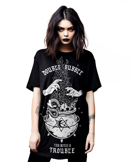 Double Bubble Tee Dress