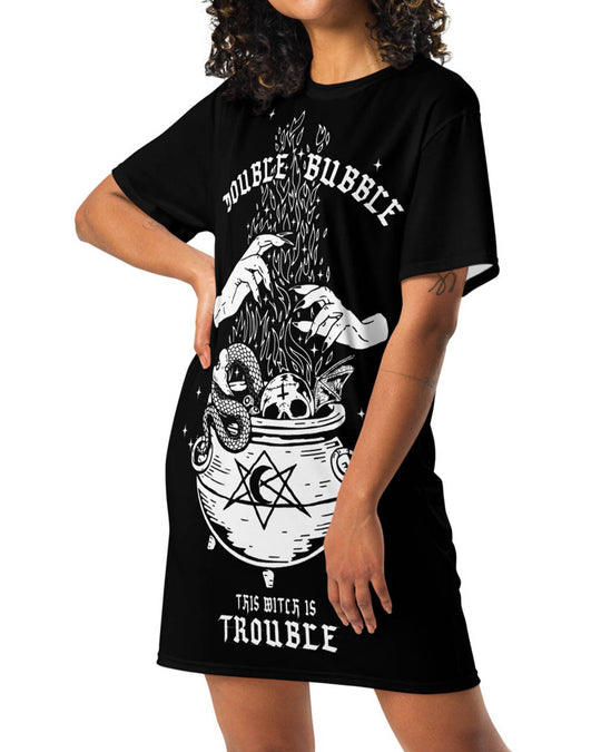 Double Bubble Tee Dress