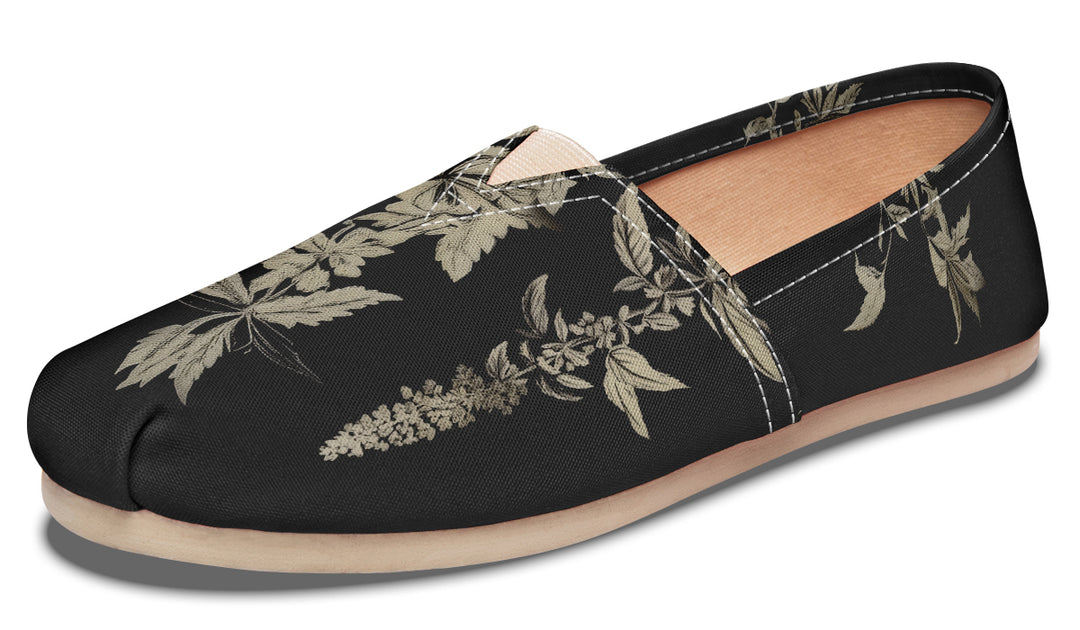 Black Night Ivy Espadrilles