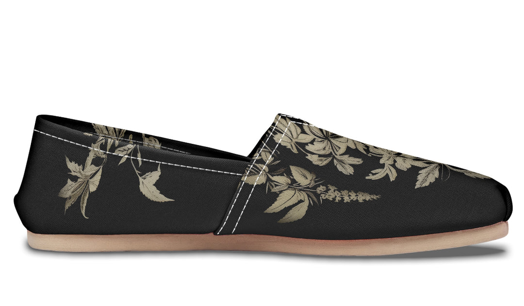 Black Night Ivy Espadrilles