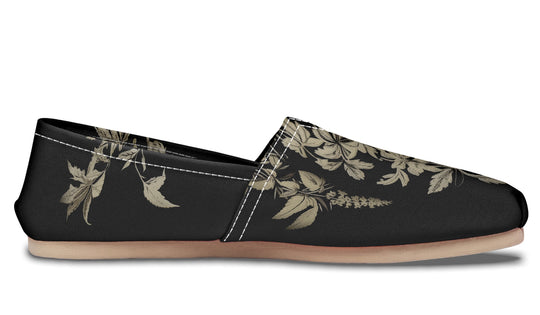 Black Night Ivy Espadrilles