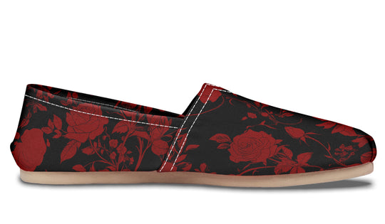 Blood Rose Romance Espadrilles