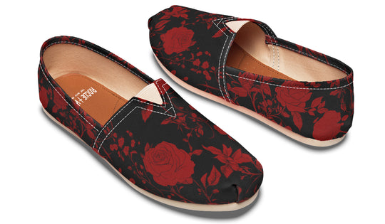 Blood Rose Romance Espadrilles