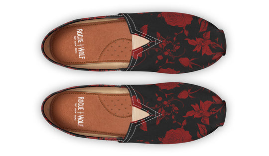 Blood Rose Romance Espadrilles