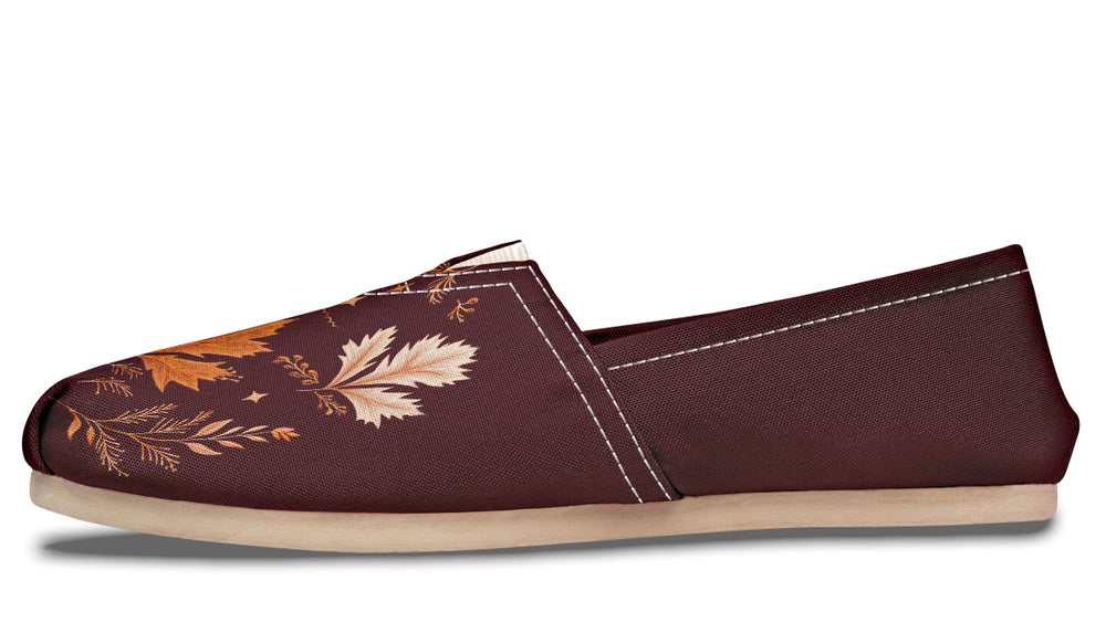Oxblood Autumnalis Espadrilles