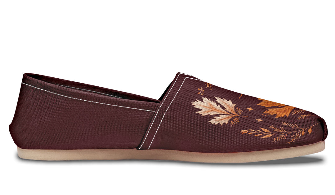 Oxblood Autumnalis Espadrilles