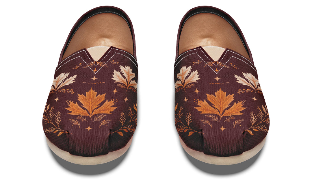 Oxblood Autumnalis Espadrilles