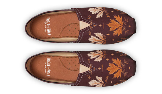 Oxblood Autumnalis Espadrilles