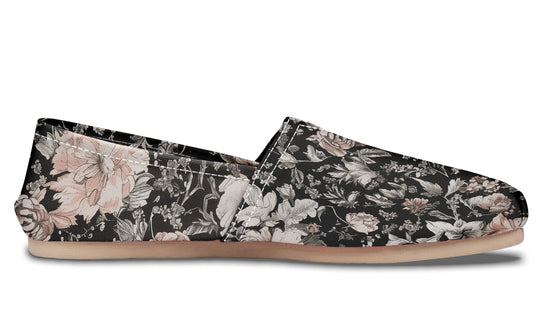 Vintage Peonies Espadrilles