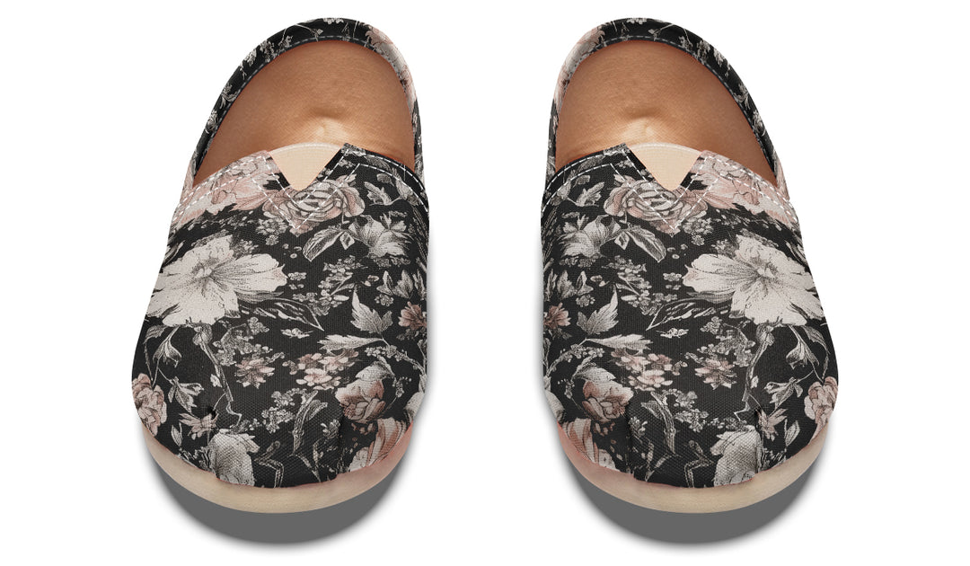 Vintage Peonies Espadrilles